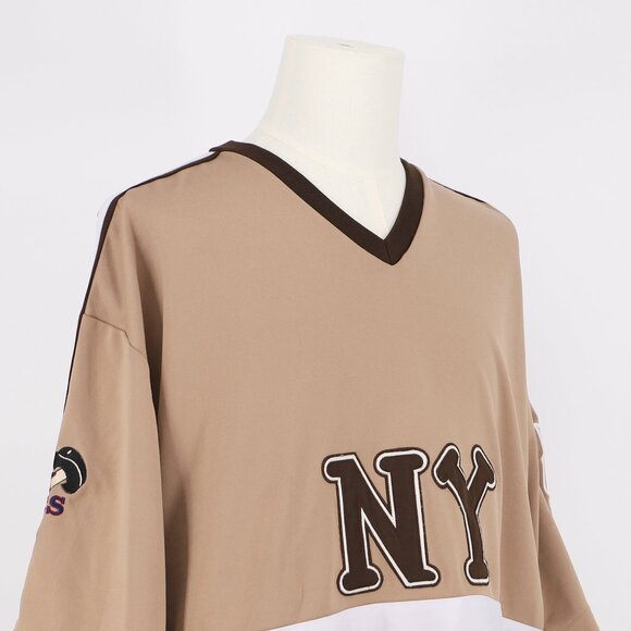 NEW YORK BLACK YANKEES NLBM Baseball Jersey #13 Brown Size XXXL - Picture 4 of 12